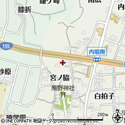 愛知県東海市加木屋町宮ノ脇26周辺の地図