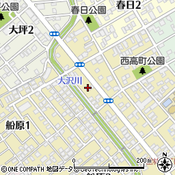 静岡県静岡市清水区西高町3周辺の地図