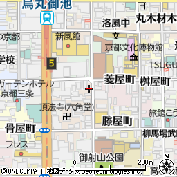 cocolo kyoto周辺の地図