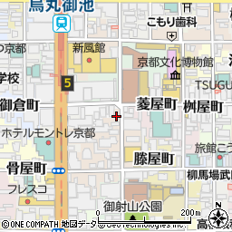 cocolo kyoto周辺の地図