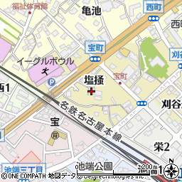 酒井建具店周辺の地図