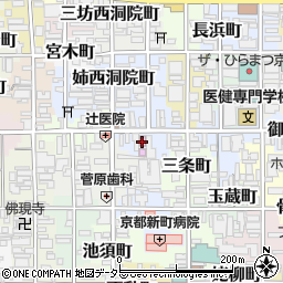 大西清右衛門美術館周辺の地図