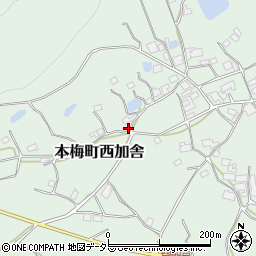 京都府亀岡市本梅町西加舎斧磨29周辺の地図