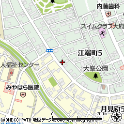 葵５号館周辺の地図