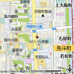 クォーク京都店周辺の地図