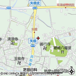 滋賀県草津市矢橋町1440周辺の地図