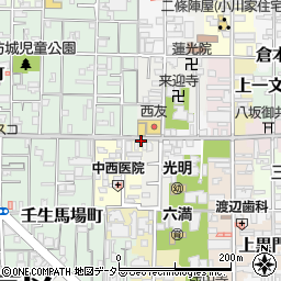 三条大宮整骨院周辺の地図
