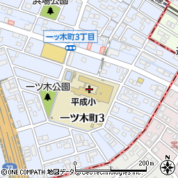 刈谷市　平成児童クラブ周辺の地図