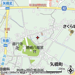 滋賀県草津市矢橋町1244周辺の地図