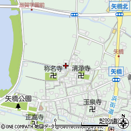 滋賀県草津市矢橋町1911周辺の地図