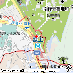 京都府京都市東山区東小物座町周辺の地図