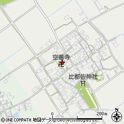 空善寺周辺の地図