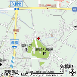 滋賀県草津市矢橋町1470周辺の地図