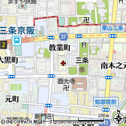 東山高齢者ふれあいサロン周辺の地図