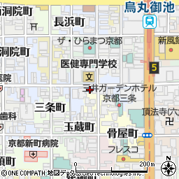 京都府京都市中京区衣棚町59周辺の地図