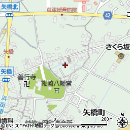 滋賀県草津市矢橋町1243周辺の地図