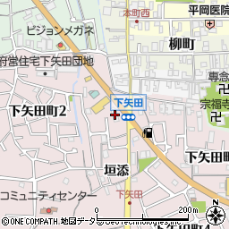 タイヤ館亀岡周辺の地図