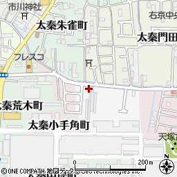 西都交通株式会社　右京営業所周辺の地図