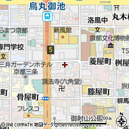 京都府京都市中京区梅忠町18周辺の地図