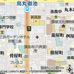 京都府京都市中京区梅忠町18周辺の地図