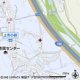 岡山県新見市上市317-1周辺の地図