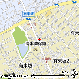 京香周辺の地図
