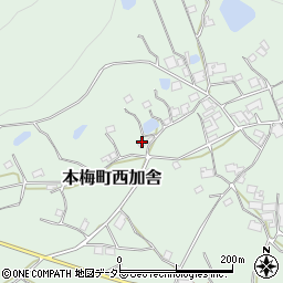 京都府亀岡市本梅町西加舎斧磨28周辺の地図