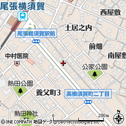横須賀ブラザーミシン周辺の地図