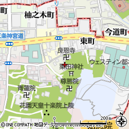 京都府京都市東山区粟田口鍛冶町周辺の地図