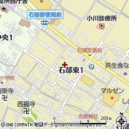 〒520-3107 滋賀県湖南市石部東の地図