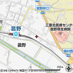 三重県三重郡菰野町菰野898周辺の地図