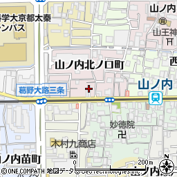 谷口酒店周辺の地図