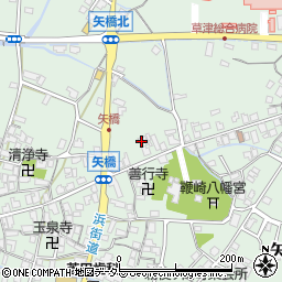 滋賀県草津市矢橋町1865-2周辺の地図