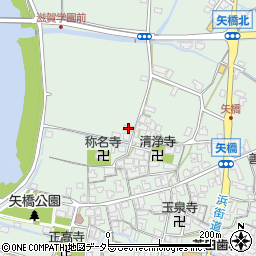 滋賀県草津市矢橋町1911-8周辺の地図