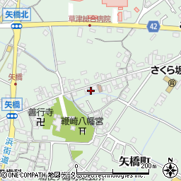滋賀県草津市矢橋町1478周辺の地図