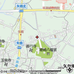 滋賀県草津市矢橋町1465周辺の地図