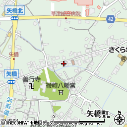 滋賀県草津市矢橋町1476周辺の地図