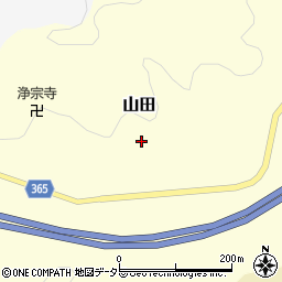 兵庫県佐用郡佐用町山田8周辺の地図