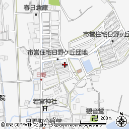 兵庫県西脇市日野町30周辺の地図