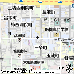京都 焼肉・ホルモン Go‐En＜ゴーエン＞三条新町周辺の地図