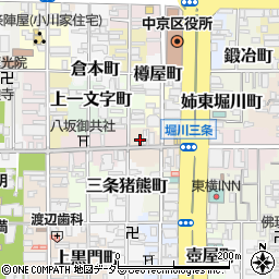 魏飯夷堂 三条店周辺の地図