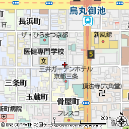 セブンイレブン京都三条両替町店周辺の地図