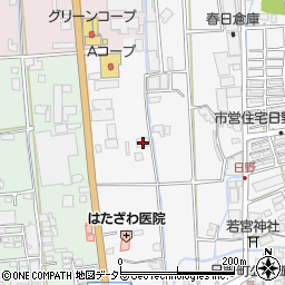 兵庫県西脇市日野町144周辺の地図