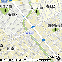 静岡県静岡市清水区西高町3-28周辺の地図
