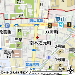 京都府京都市東山区北木之元町522周辺の地図