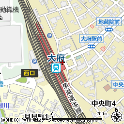 KURUTOおおぶ タニタカフェ周辺の地図