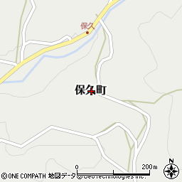 〒444-3442 愛知県岡崎市保久町の地図