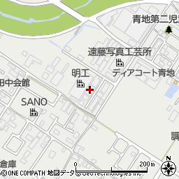 滋賀県草津市青地町270周辺の地図