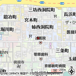 株式会社岩田蒲団店周辺の地図