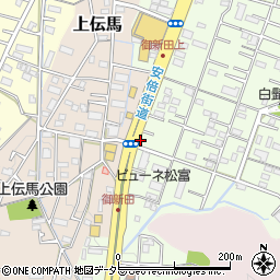 勇夢路 松富店周辺の地図